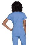 Cherokee Women's Blue V-Neck Medical Scrub Top