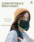 FriCARE 50 Pack Black Disposable Face Masks