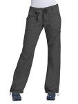 KOI Women's Dark Grey Medical Scrub Pants