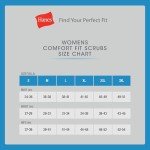 Hanes Women's Comfort Fit Scrub Pants, Large