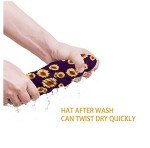Comfortable Unisex Adjustable Turban-Hut with Sweatband