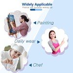 6 Pieces Women Scrub Caps Surgical Caps with Buttons Working Cap Adjustable Sweatband Bouffant Hats (Cute Animals)