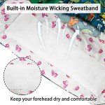 Scrub Caps Women Bouffant Scrub Hats Caps Nurses, Adjustable Working Cap Ponytail Pouch Tie Back Hats