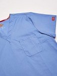 Dickies EDS Unisex V Neck Scrub Top - Ceil Blue