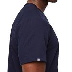 Men's Navy Blue FIGS Leon Scrub Top - 3 Pockets