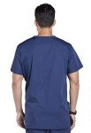 Cherokee Women's V-Neck Medical Scrub Shirt, Navy