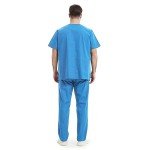 Unisex Medical Scrubs Set with Top and Pants