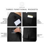 Kitmaz Women's V-Neck Scrub Set with Jogger Pants