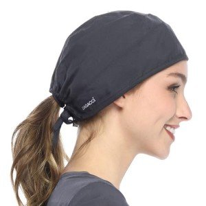 Pewter Gray Unisex Medical Scrub Cap by Dagacci