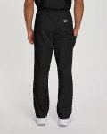 Landau Unisex Relaxed Fit Cargo Scrub Pants – Black