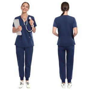 UnionMed Women’s Stretch V-Neck Scrub Top