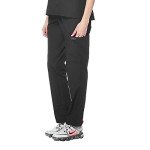 Unisex Black 2X-Large Medical Scrub Pants