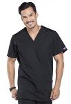 Cherokee Originals Unisex V-Neck Scrub Shirt - Black