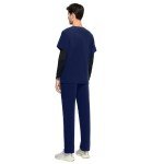 Men's Trey Scrubs Set - V-Neck Top & Pants
