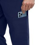 Men's Trey Scrubs Set - V-Neck Top & Pants