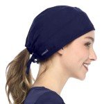 Navy Blue Unisex Scrub Cap by Dagacci
