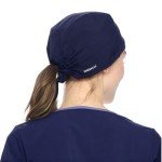 Navy Blue Unisex Scrub Cap by Dagacci