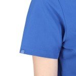 Royal Blue Unisex V-Neck Scrub Top - 7 Pockets