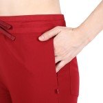 Organix Unisex Cargo Scrub Pants - Burgundy, X-Large