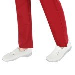 Organix Unisex Cargo Scrub Pants - Burgundy, X-Large