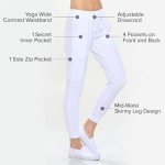 Unisex 4-Way Stretch Jogger Scrub Set - White