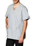 Cherokee Originals Unisex V-Neck Scrubs Shirt - Grey
