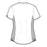 Med Couture Women's V-Neck Scrub Top, Navy