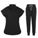 Women's Jogger Scrubs Set with Multi Pockets