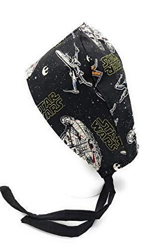 Millennium Falcon Sci-Fi Surgical Scrub Cap