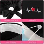 Satinior 5-Pack Unisex Adjustable Bouffant Caps