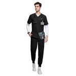 Men's Energize Scrubs Set - V-Neck & Jogger Pants
