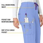 Carhartt Women's Utility Medical Scrubs Pants, Ceil Blue