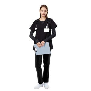 Women's Track Scrubs Set - Classic Fit & 9 Pockets