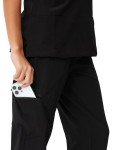 Floral Scrubs Set for Women with 10 Pockets