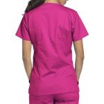 Women's V-Neck Soft Stretch Plus Size Scrubs