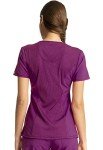Cherokee Infinity Round Neck Scrub Tops, Orchid