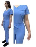 Angie Uniforms YogaFlex Tuck-In Jogger Scrub Set