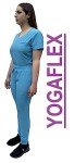 Angie Uniforms YogaFlex Tuck-In Jogger Scrub Set