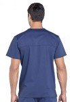 Cherokee Men's V-Neck Scrub Top with Pockets