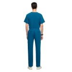Men's Trey Scrubs Set - V-Neck Top & Pants