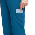 Men's Trey Scrubs Set - V-Neck Top & Pants