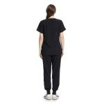 Women's Stretch Scrub Set with 8 Pockets