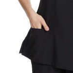 Women's Stretch Scrub Set with 8 Pockets