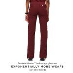 Burgundy Women’s FIGS Kade Cargo Scrub Pants