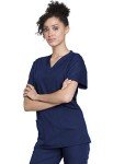 Cherokee Unisex Navy Medical Scrubs Set, 3X-Large