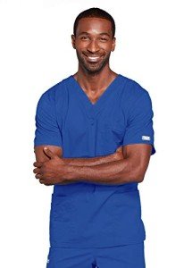 Cherokee Premium Core Stretch V-Neck Scrub Top, Royal