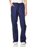 Dickies Women's Mid Rise Cargo Scrub Pants - Navy