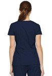 Dickies Women's Navy V-Neck Medical Scrub Top