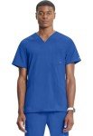Men's Infinity Cherokee V-Neck Scrub Top - Royal