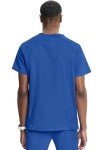 Men's Infinity Cherokee V-Neck Scrub Top - Royal